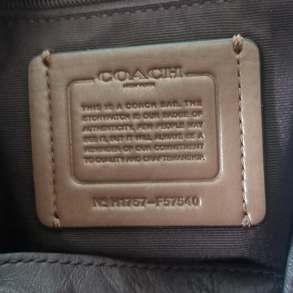 COACH LEXY SHOULDER BAG IN LEGACY JACQUARD PURSE - Picture 5 of 10